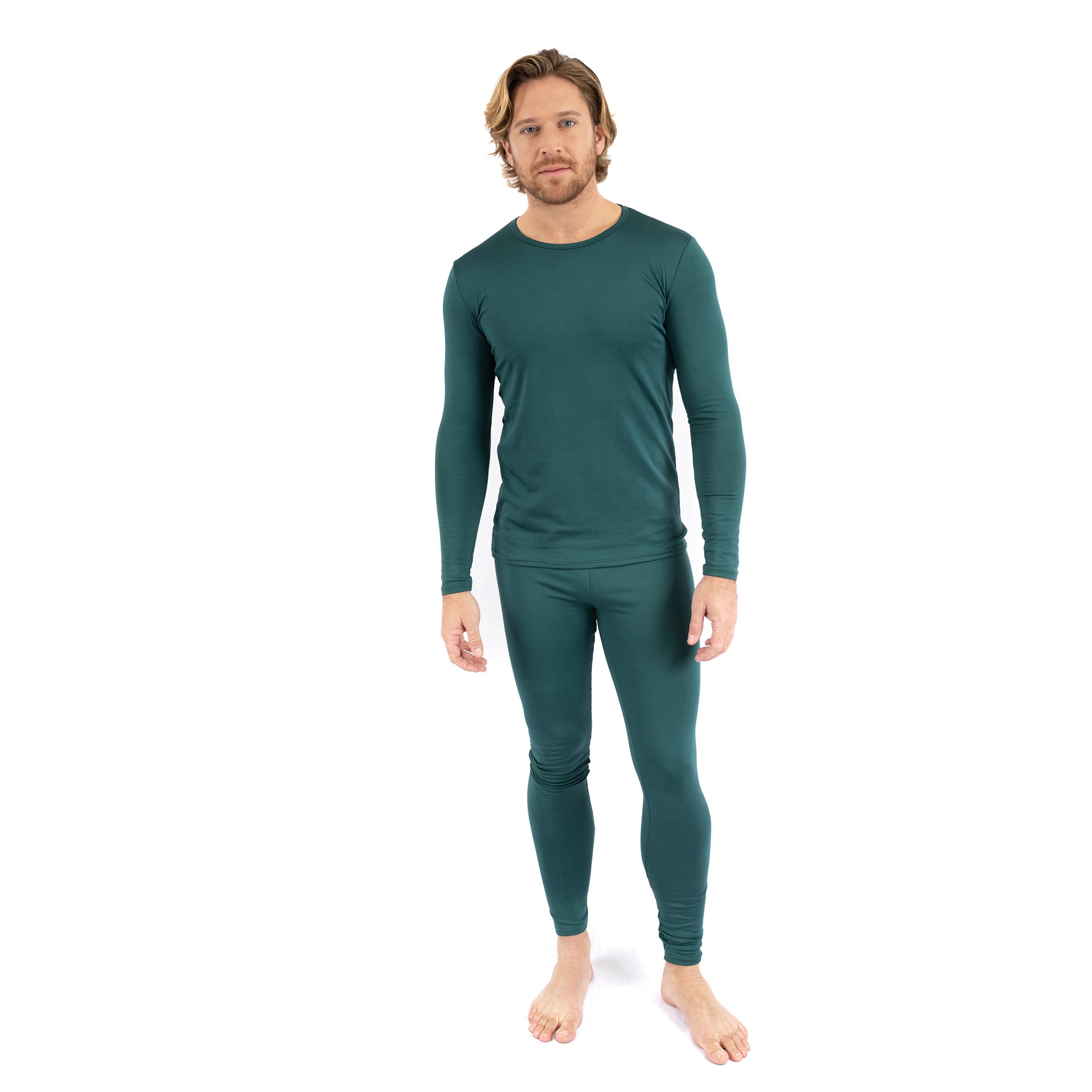 

Мужская двухкомпонентная термопижама Leveret, цвет uniform green