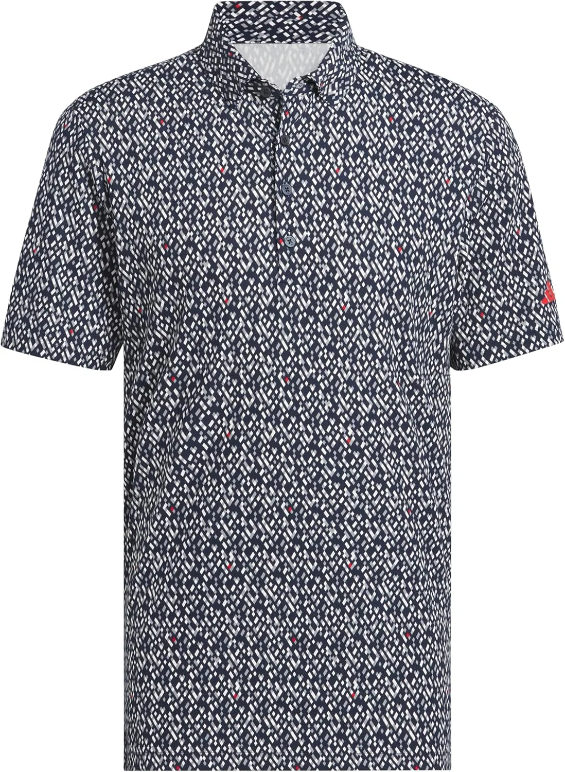 Футболка-поло Adidas Men's Ultimate365 Micro Argyle, темно-синий/белый