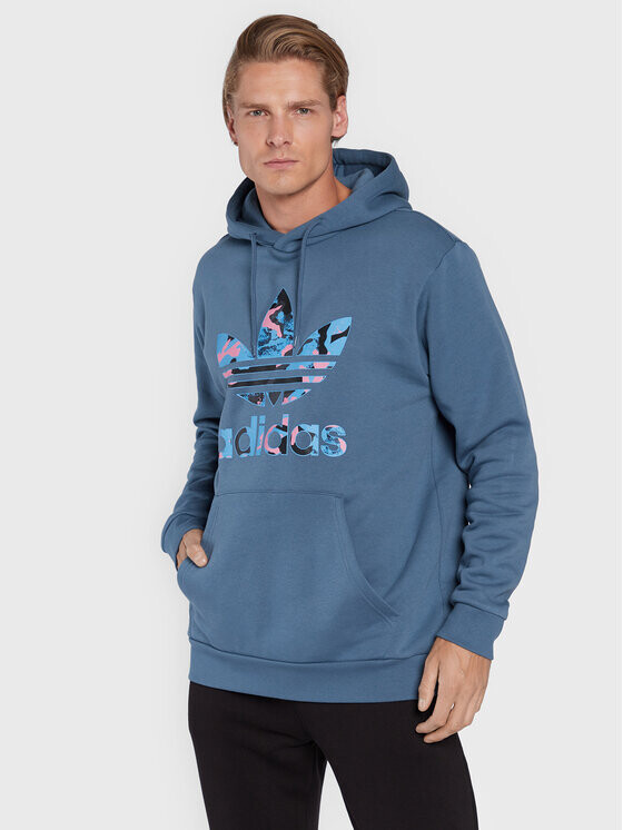 

Толстовка обычного кроя Adidas, синий