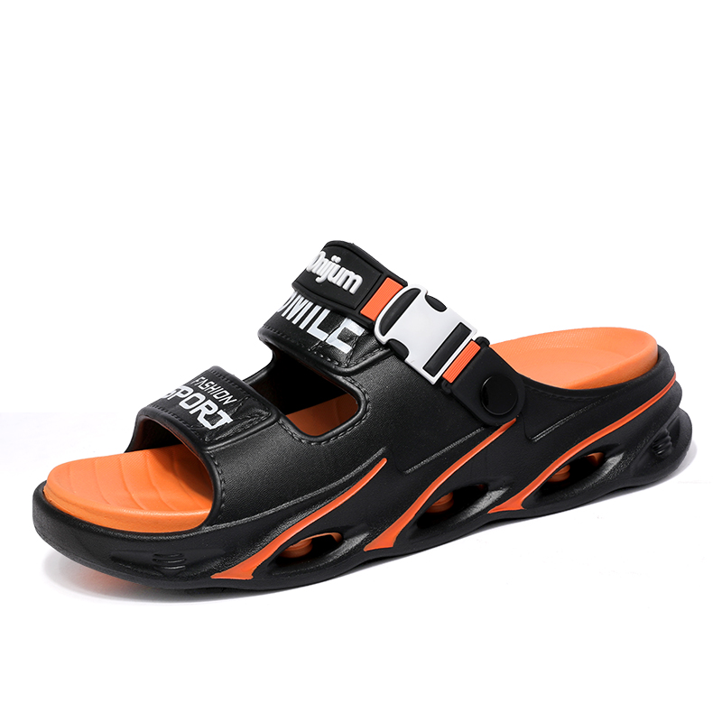 

CariteSport Пляжные сандалии унисекс черно-оранжевые, цвет Black Orange