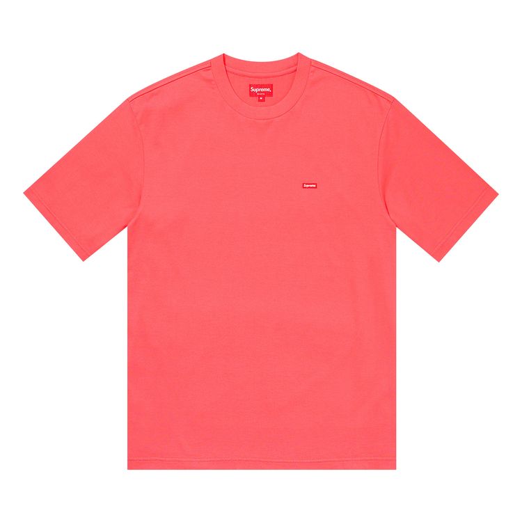 

Футболка Supreme Small Box Tee 'Bright Coral', оранжевый