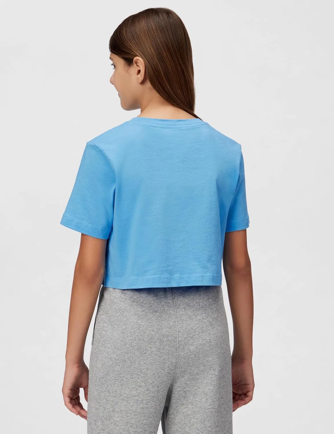 Детская футболка Nike, цвет University Blue — фото 4