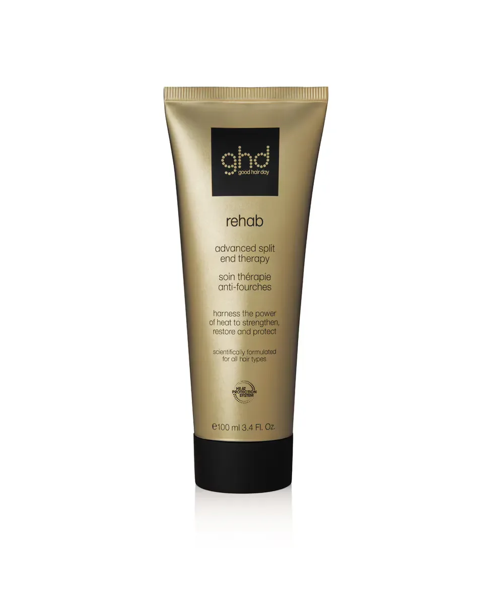 Продвинутое лечение секущихся кончиков с системой термозащиты rehab GHD