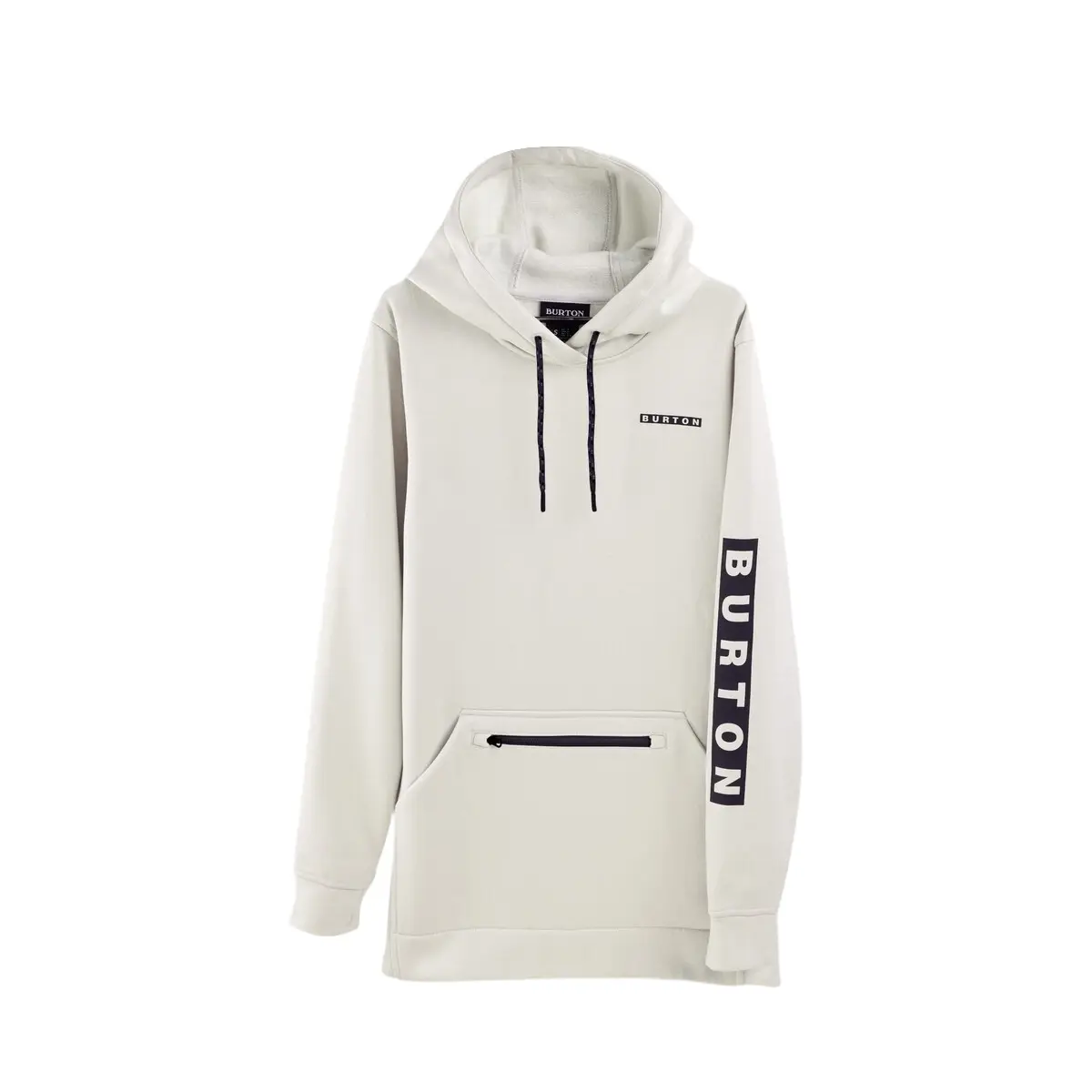 

Толстовка AK с капюшоном для женщин, Moderate Regular BURTON, 5f24 белый heather flower-w26