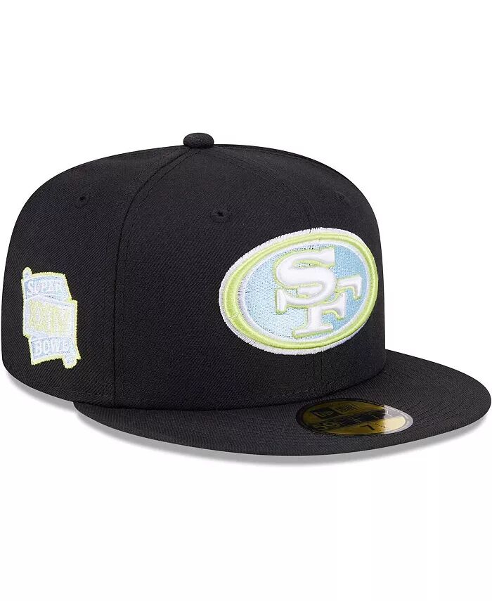 

Мужская черная кепка San Francisco 49ers Multi 59FIFTY Fitted New Era