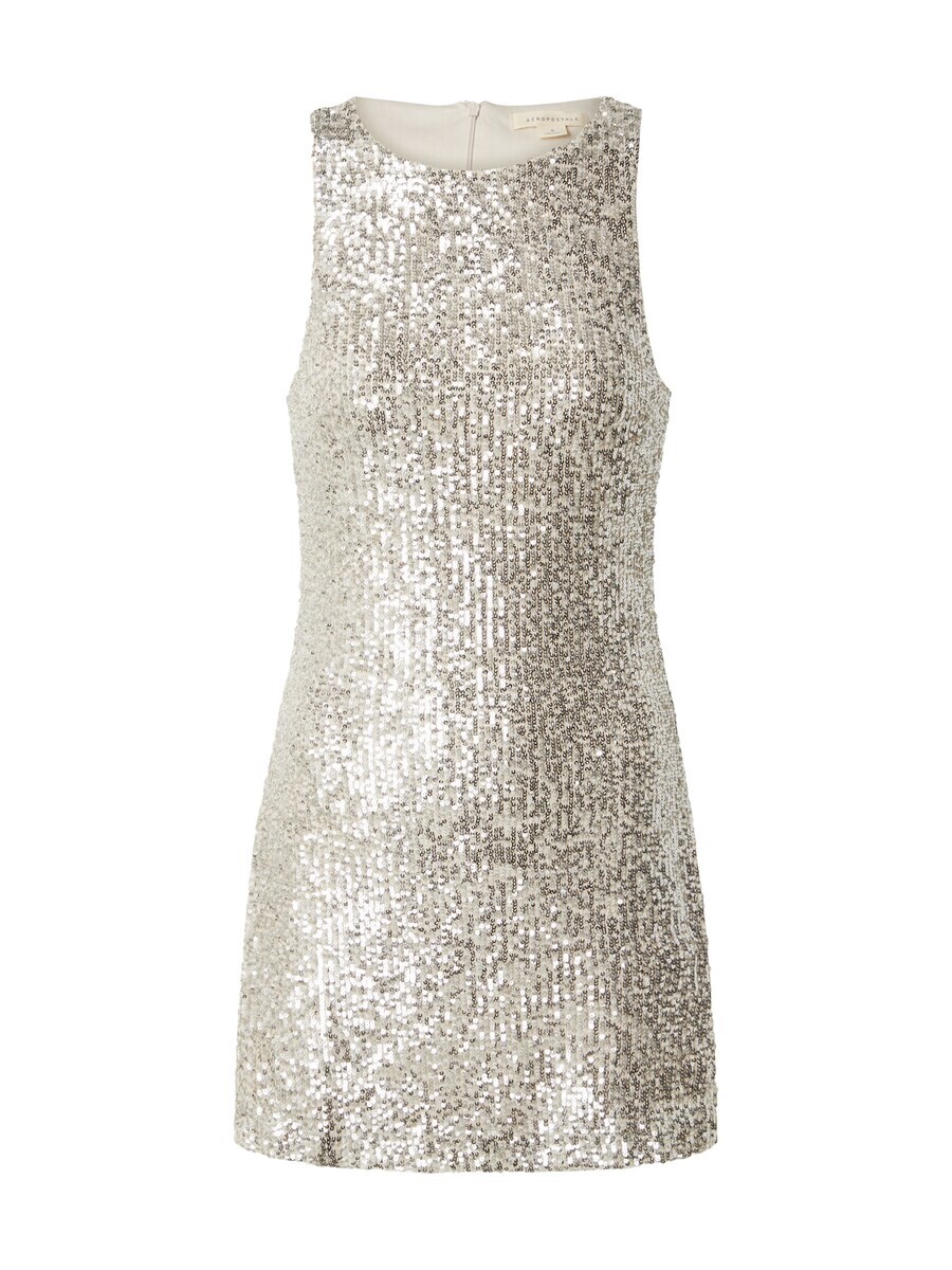 

Мини платье AÉROPOSTALE Dress SEOUIN, серебряный