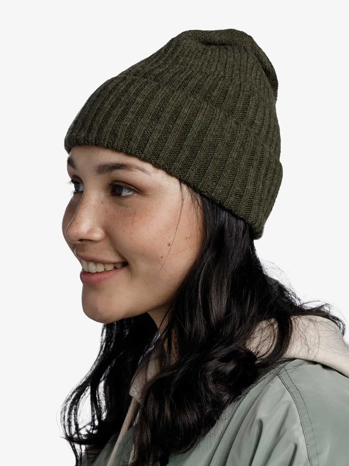 

Шапка Buff Knitted Fleece Band Hat, серый