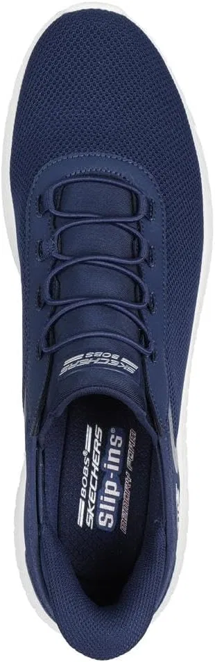 Мужские кроссовки для ходьбы Skechers Bobs Squad Chaos Tough, Navy — фото 2