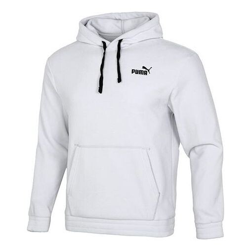 

Толстовка logo polar fleece hoodie 'grey' Puma, серый