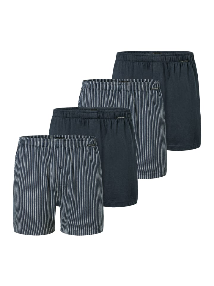 

Трусы боксеры Schiesser, цвет dunkelblau/blau