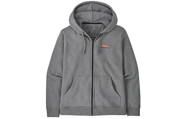 Спортивная толстовка Spirited Seasons Uprisal с молнией унисекс Patagonia, белый — фото 4