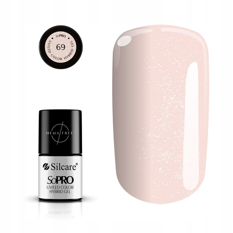 

Гибридный лак для ногтей Silcare SoPRO 69 7 г
