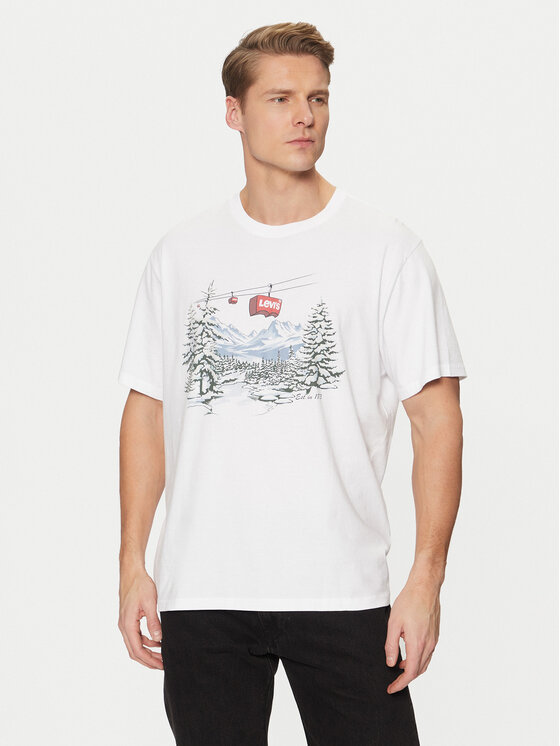 

Футболка свободного кроя Graphic 16143-1515 Levi'S, белый