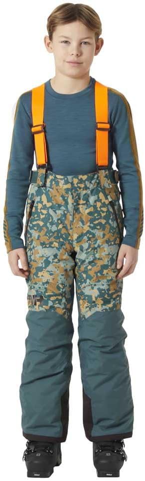 

Брюки Helly-Hansen No Limits 2.0 - унисекс, водонепроницаемые, утепленные, детские, дышащая одежда для катания на лыжах Helly Hansen, 453 Dark Creek Splash Camo Aop