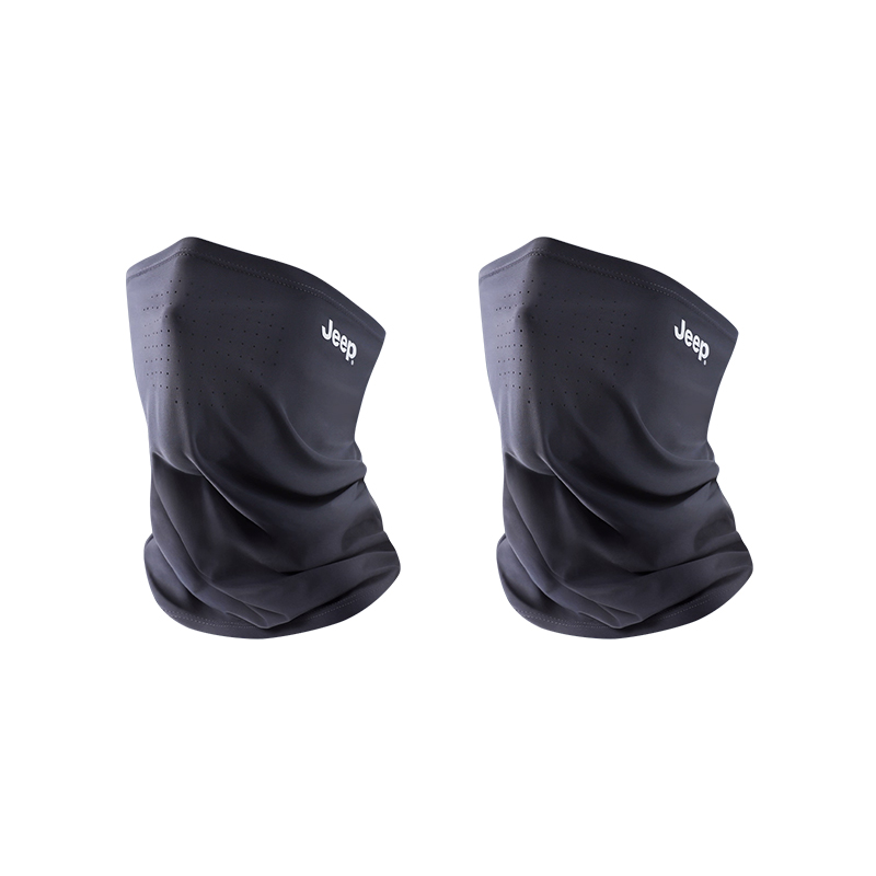 

Ветрозащитная и пылезащитная термомаска для велоспорта, походов, альпинизма, рыбалки и поездок на работу Jeep, sun protection 2 pack[face masks: серый *2]