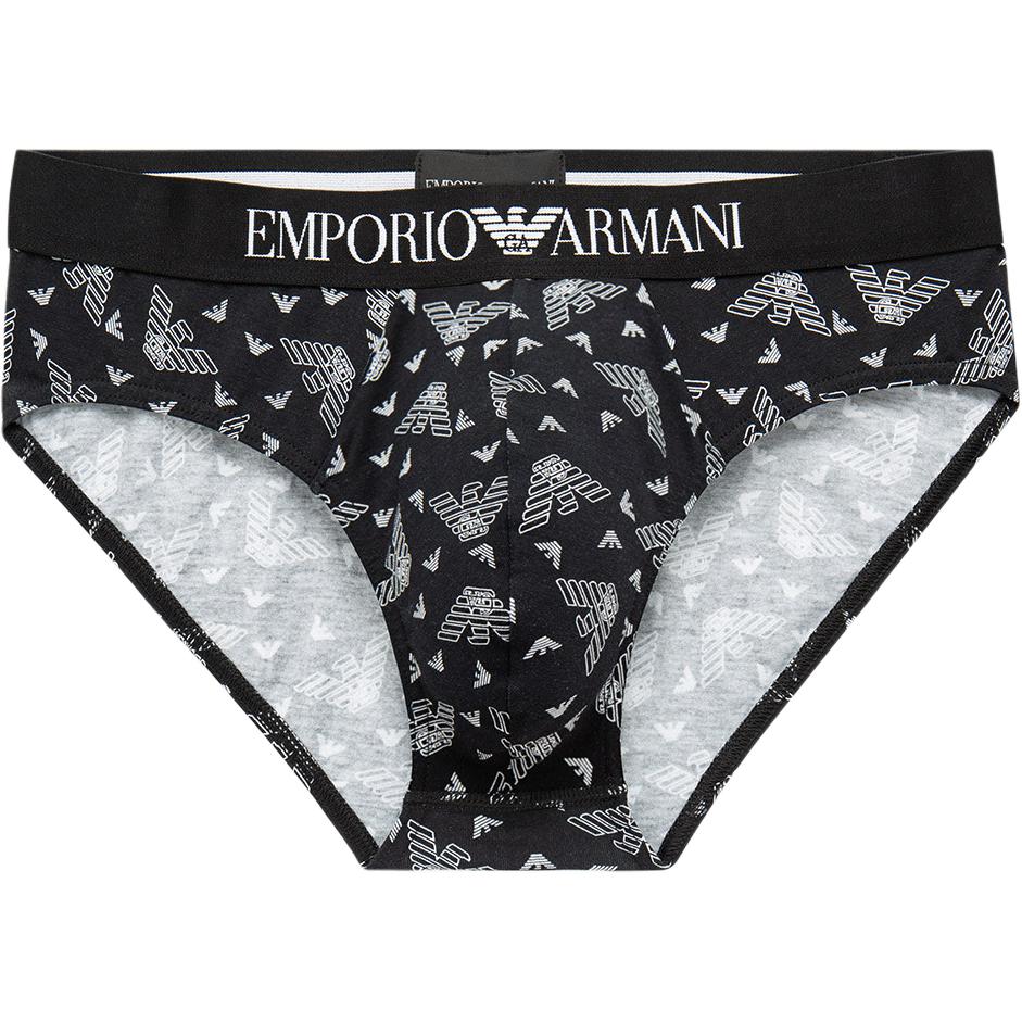 

Трусы мужские 1 упаковка черные EMPORIO ARMANI