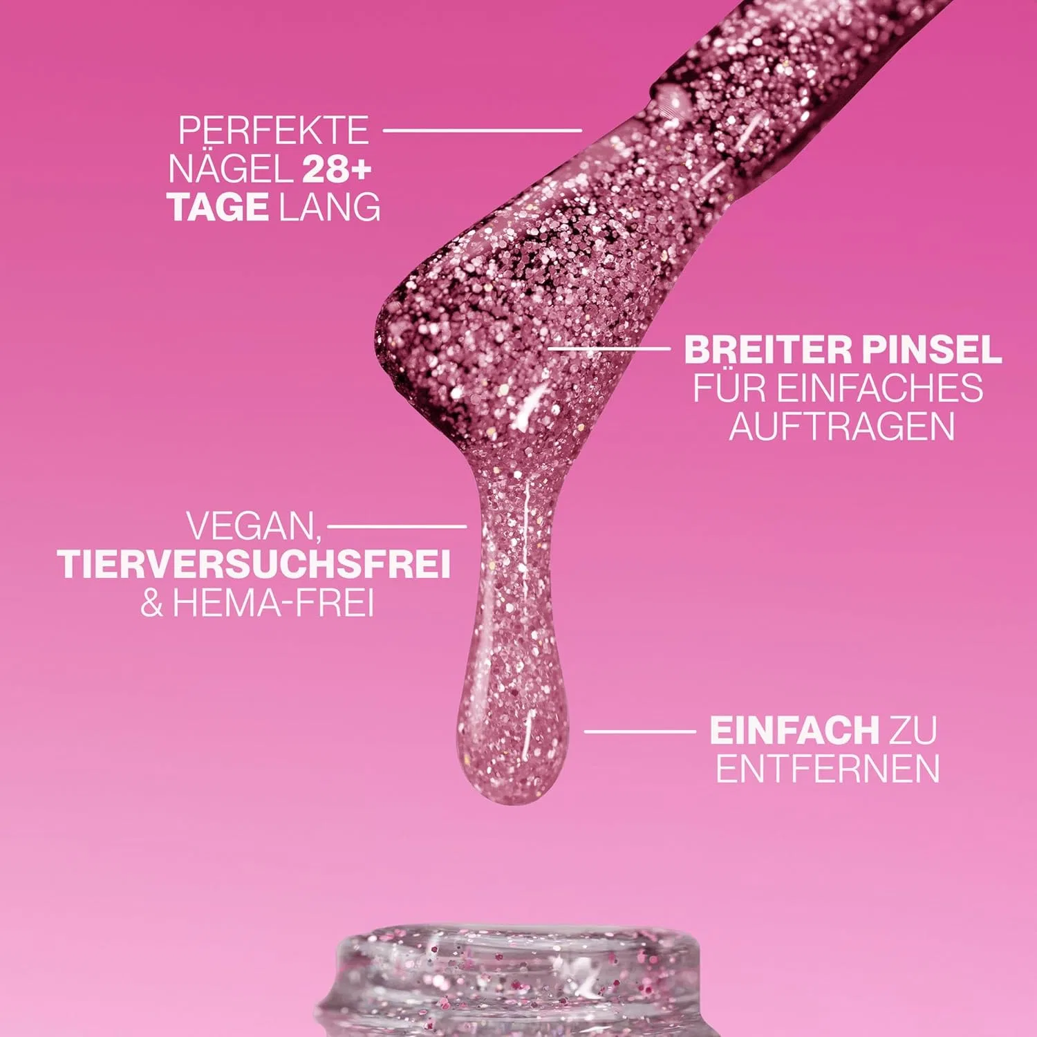 Гель-лак для ногтей «243 Diamond Pink» от Pink Gellac Pink Gellac — фото 3