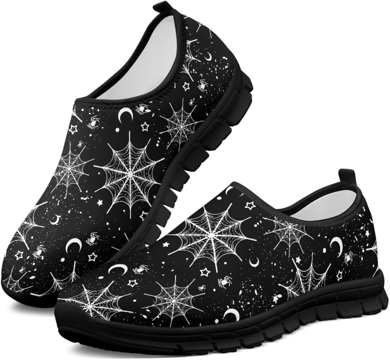 

Женские кроссовки широкого размера для бега по дороге, ультралегкие теннисные кроссовки для тренажерного зала, тренировок и ходьбы Chririnla, Galaxy Spiderweb