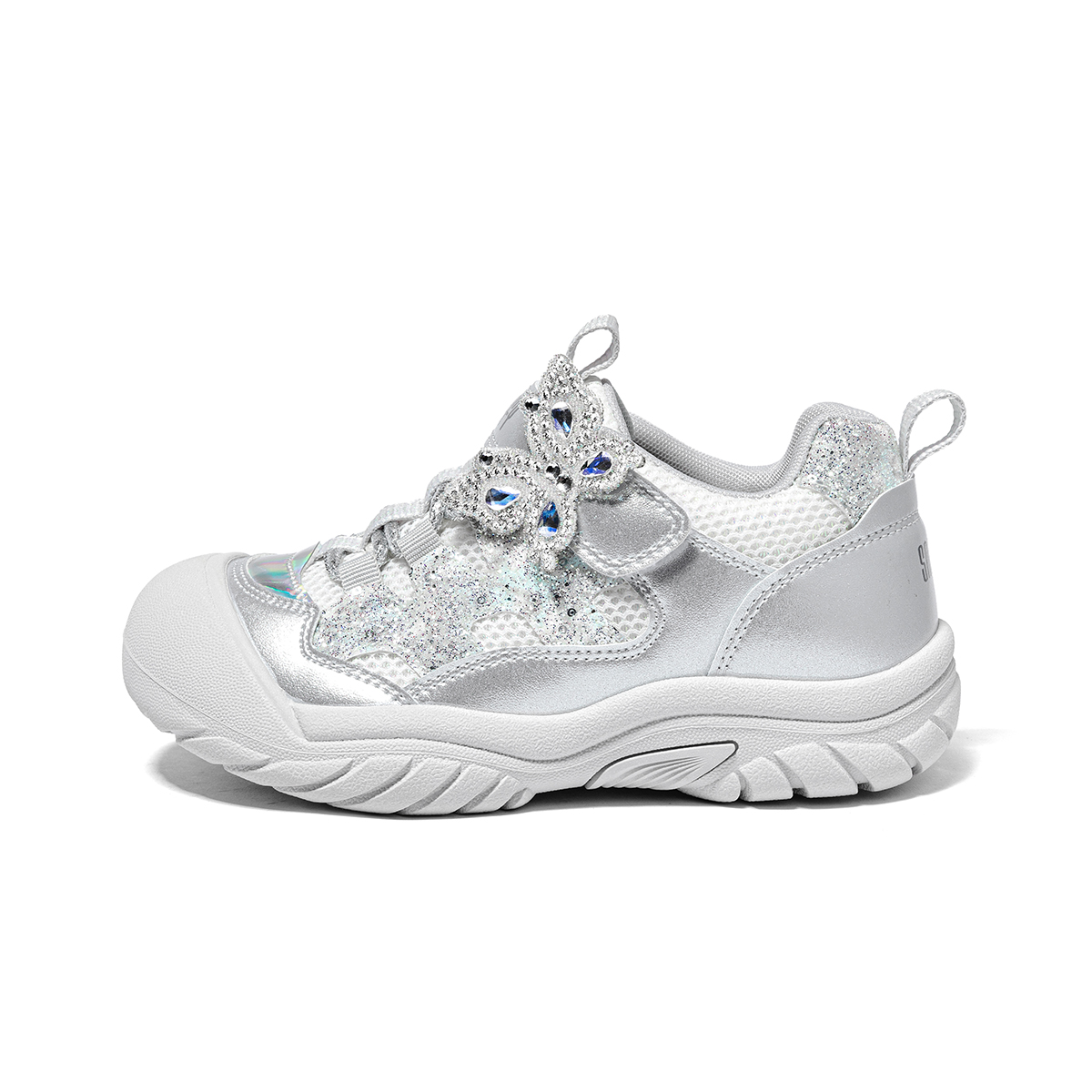 

Блестящие кроссовки для скейтбординга lightweight cushioning balance для детей Snoffy, серебро