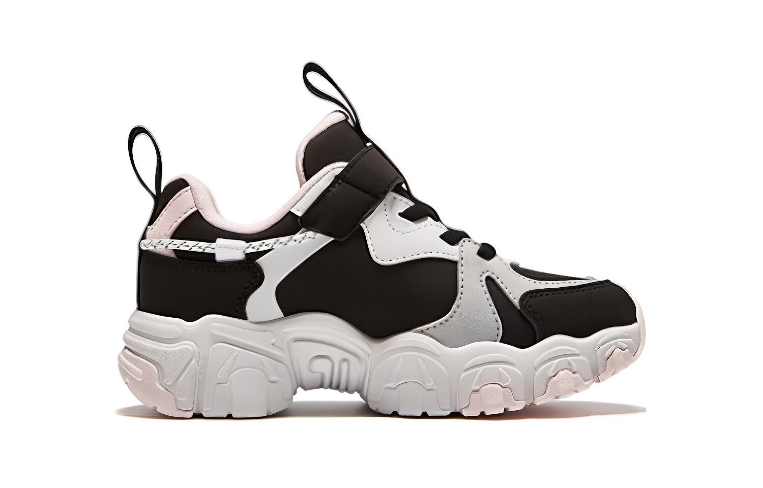 Кроссовки для бега для детей дошкольного возраста Fila Kids, цвет Black Gray — фото 2
