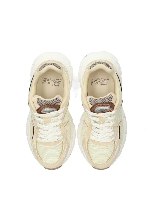 Кроссовки Posh By Poelman Lise, бежевый с комбинацией — фото 3