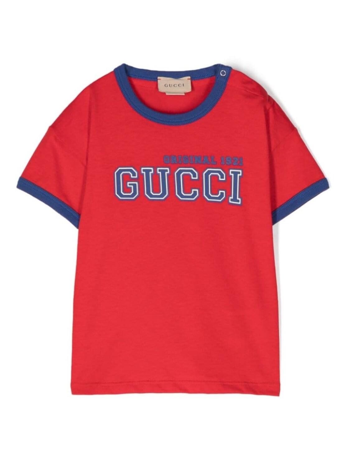 

Gucci Kids футболка с логотипом, красный