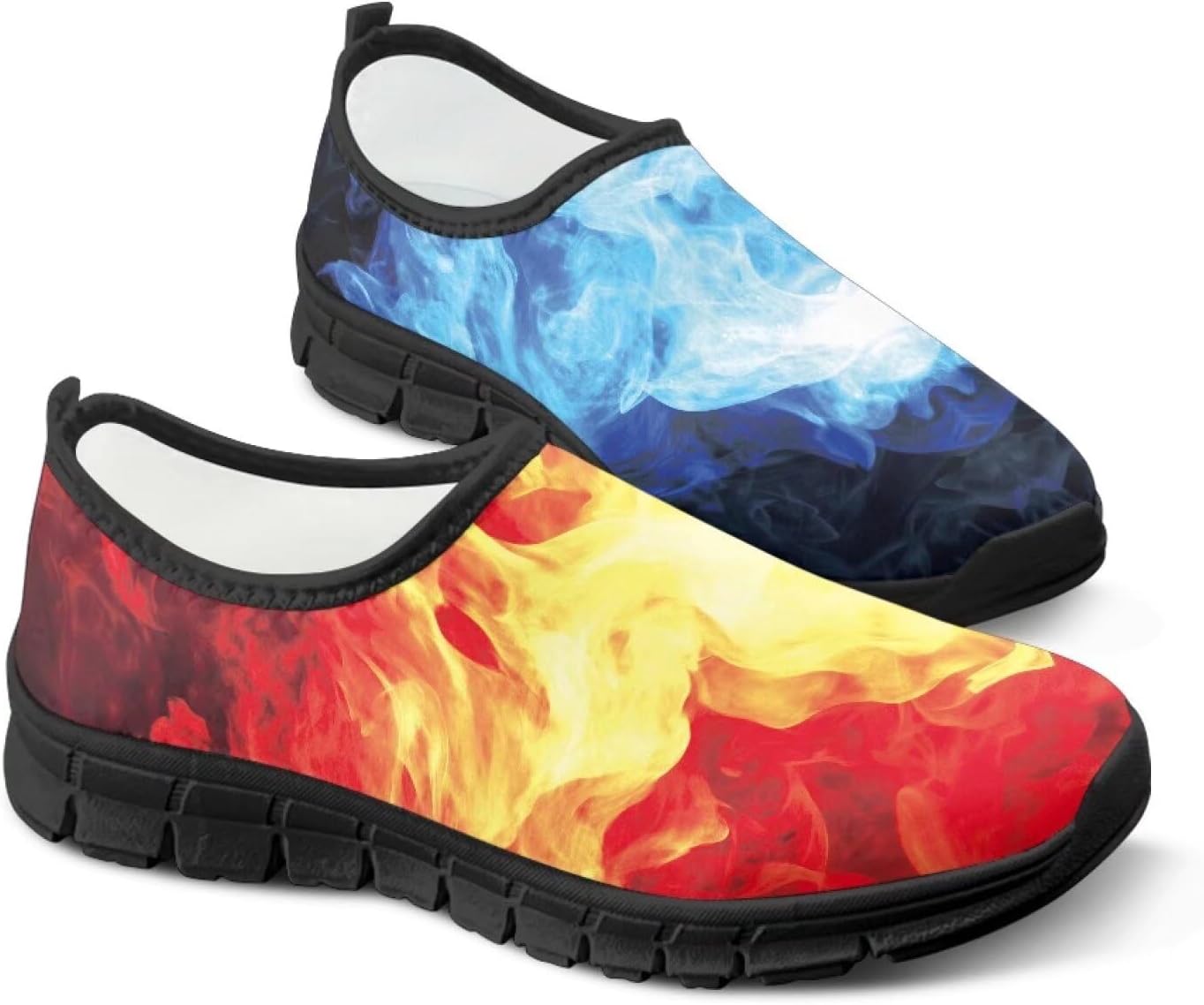 

Мужские слипоны, удобные кроссовки для бега, мужские прогулочные лоферы, дышащие Cugasmaru, Flame Ice