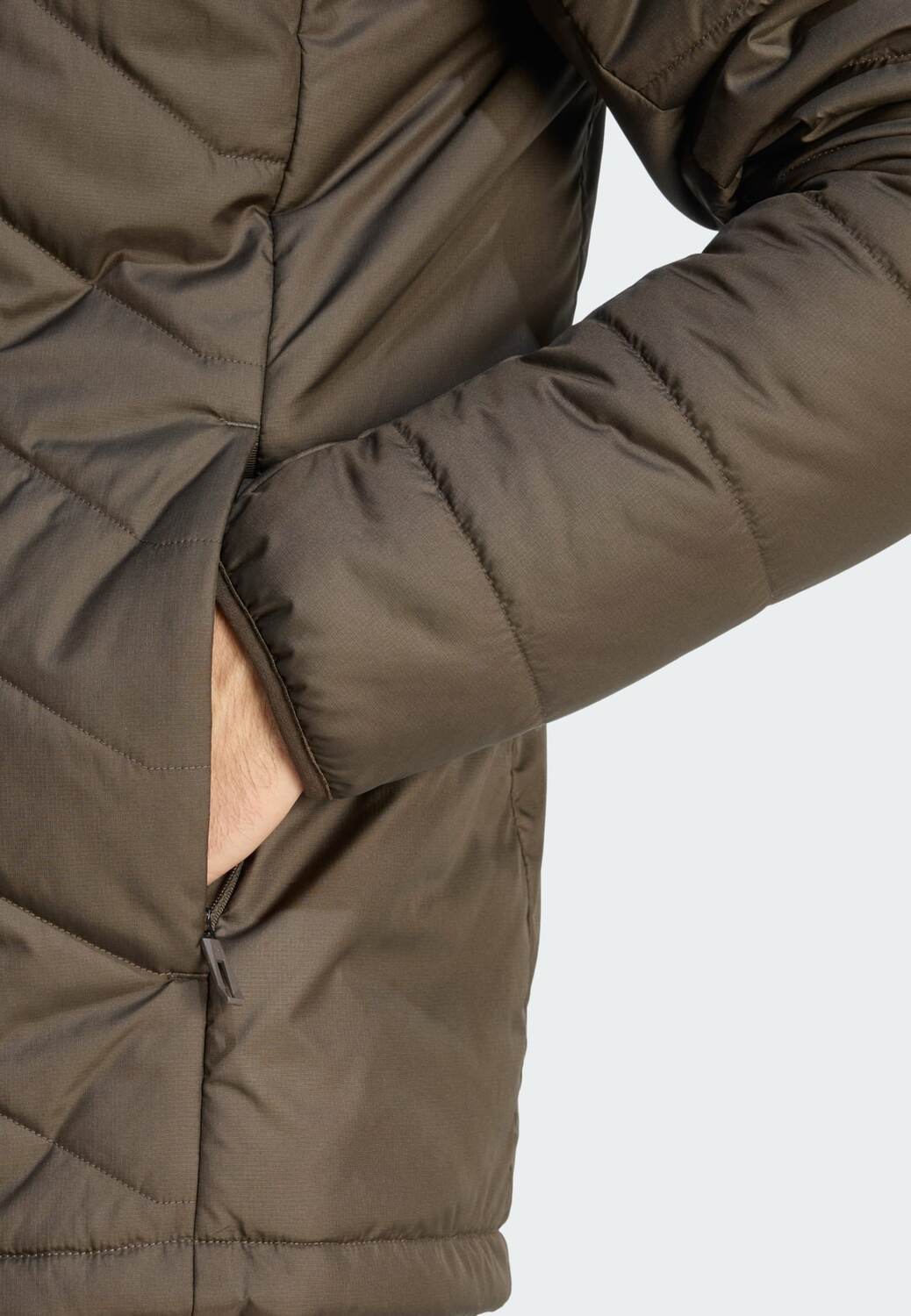 ADIDAS TERREX Куртка для активного отдыха в цвете Olive — фото 4