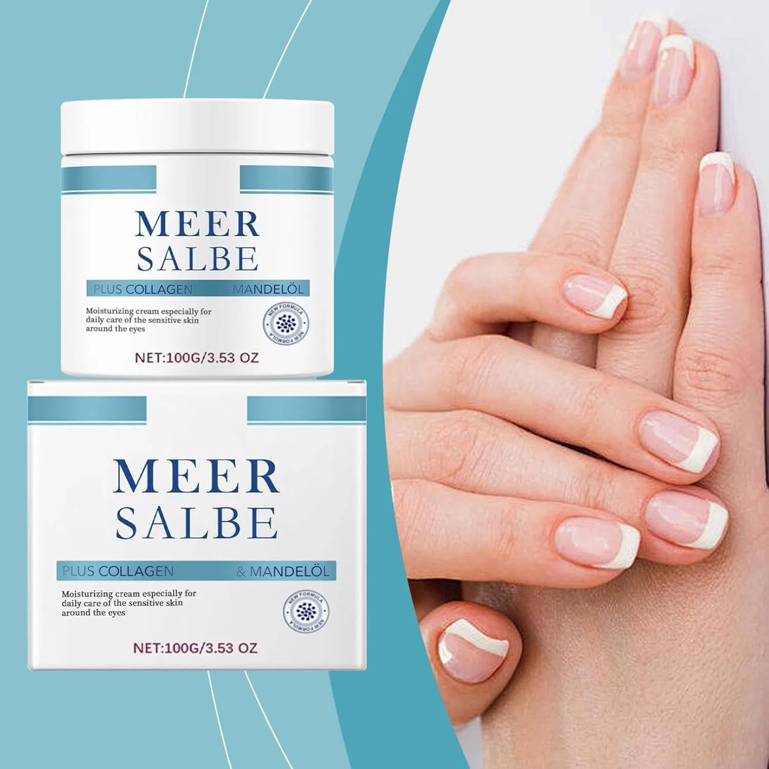 Активная морская мазь Sea Ointment Plus для рук и ногтей, 2 шт. Generisch, Pack Of 2 — фото 4