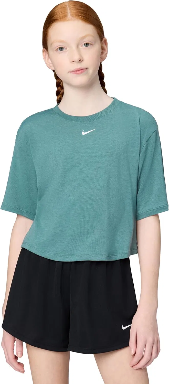 Футболка Nike Dri-FIT, Mineral Slate/White