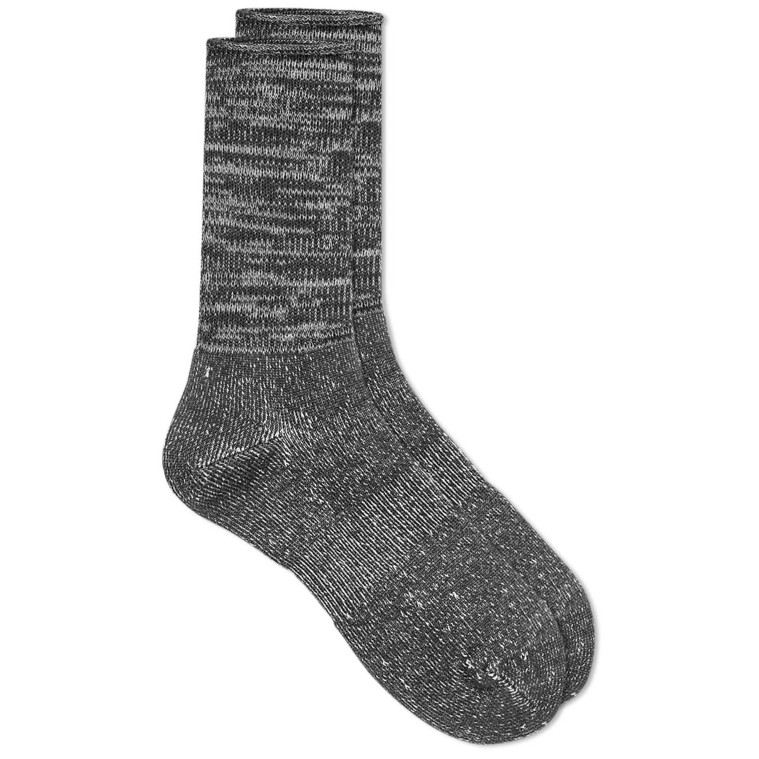 

Носки Rototo Washi Pile Crew Socks, цвет Charcoal