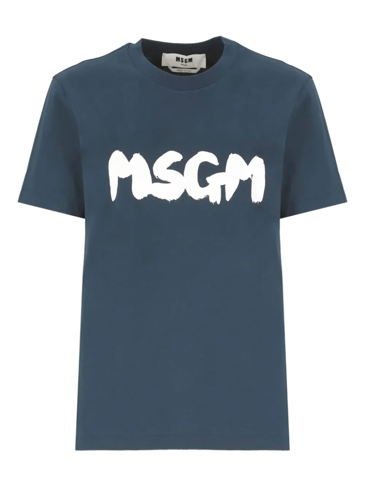 

Футболка с логотипом MSGM, синий
