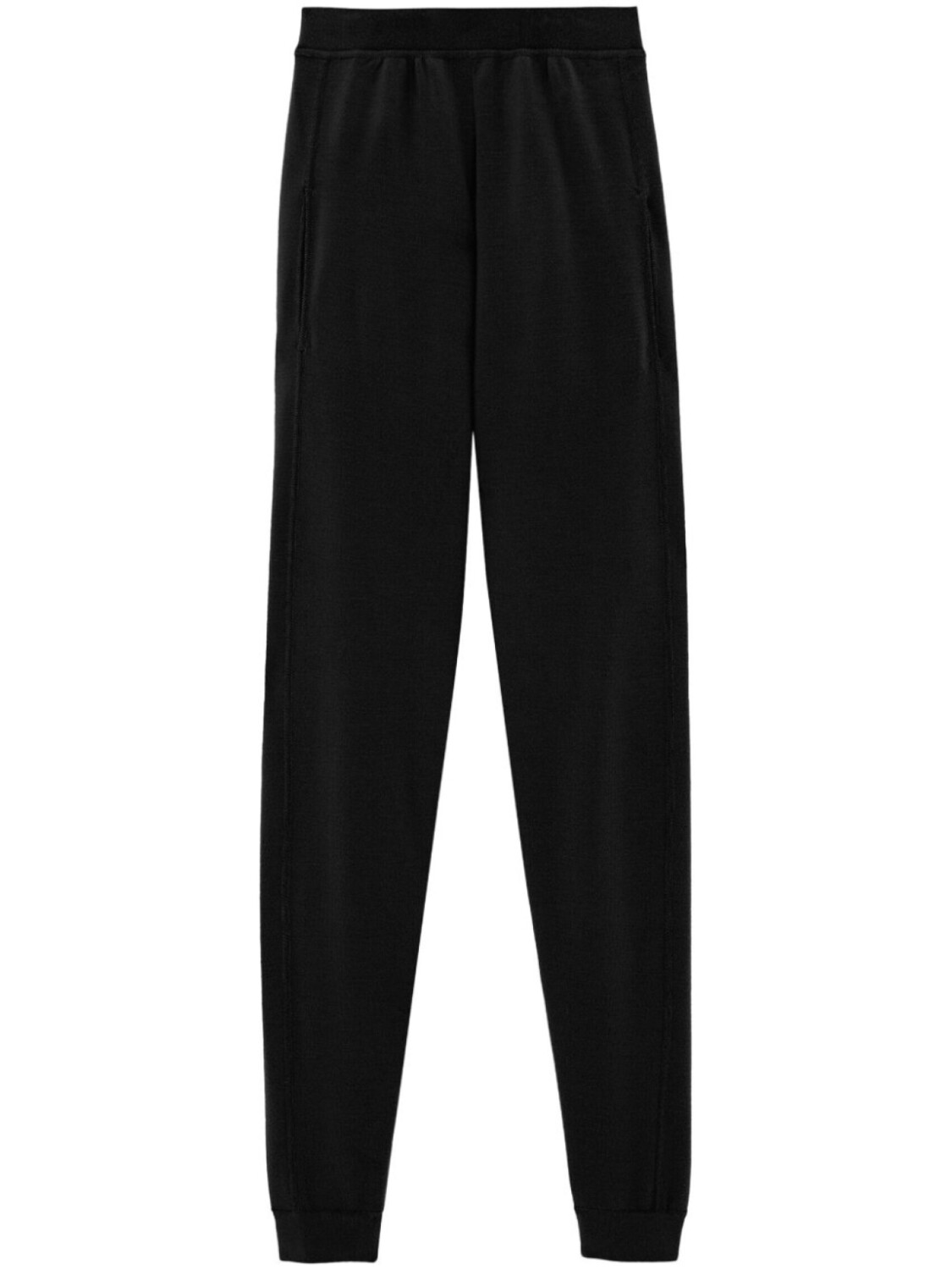 

Шерстяные спортивные брюки Saint Laurent, черный