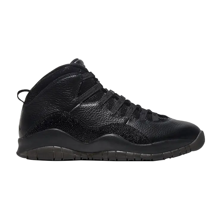 

Кроссовки Air Jordan OVO x Air Jordan 10 Retro 'Black' 2014, черный