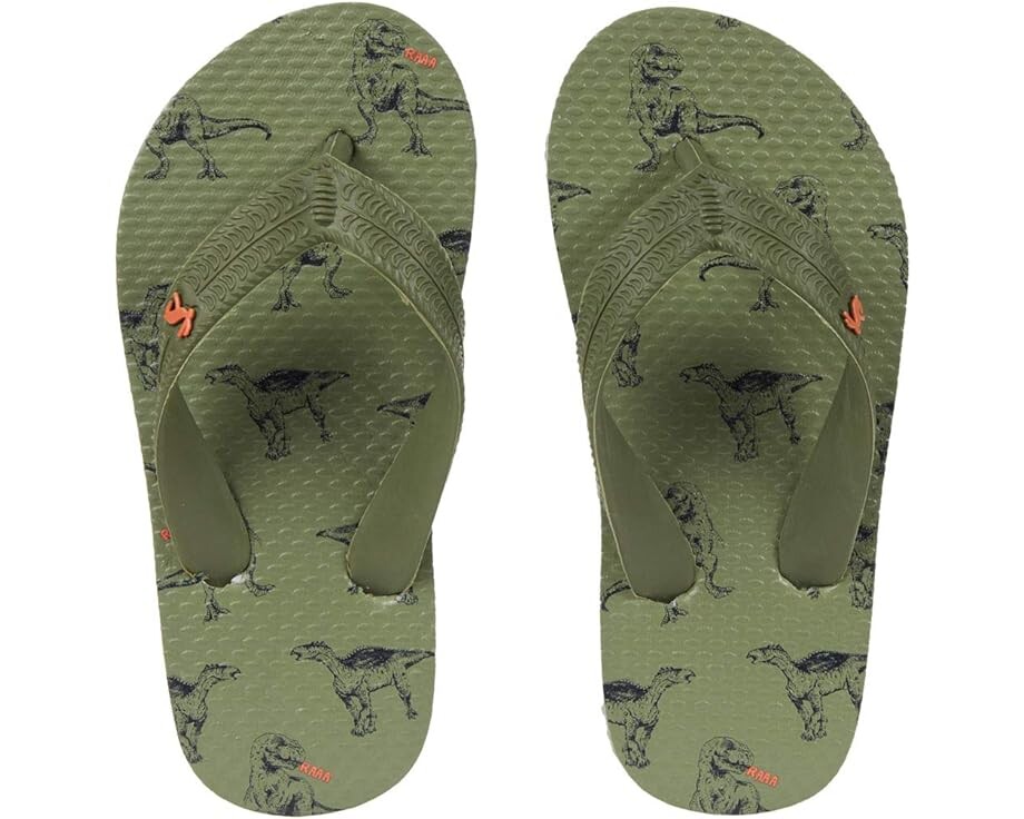 

Сандалии Joules Flip-Flop, цвет Green Dinosaurs