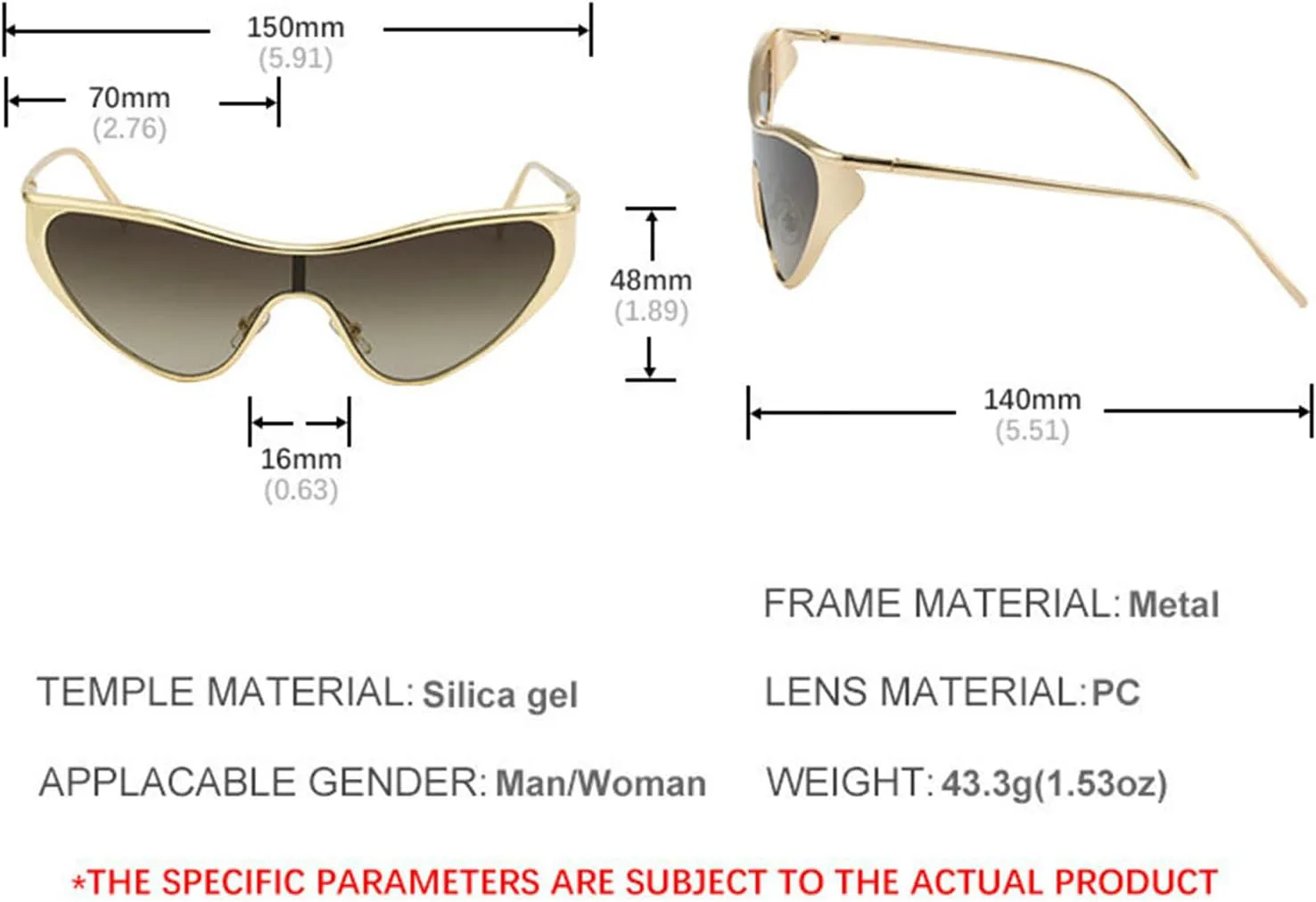 

Солнцезащитные очки Helena Y2K Punk Cat Eye для женщин, модель 2025, роскошные цельные солнцезащитные очки в винтажном стиле с защитой от УФ-излучения UV400, C3