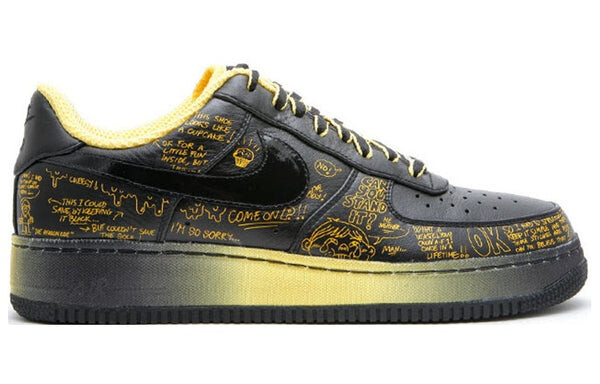 Кроссовки x livestrong x busy p air force 1 sprm i/o '08 'busy p' Nike, черный — фото 2