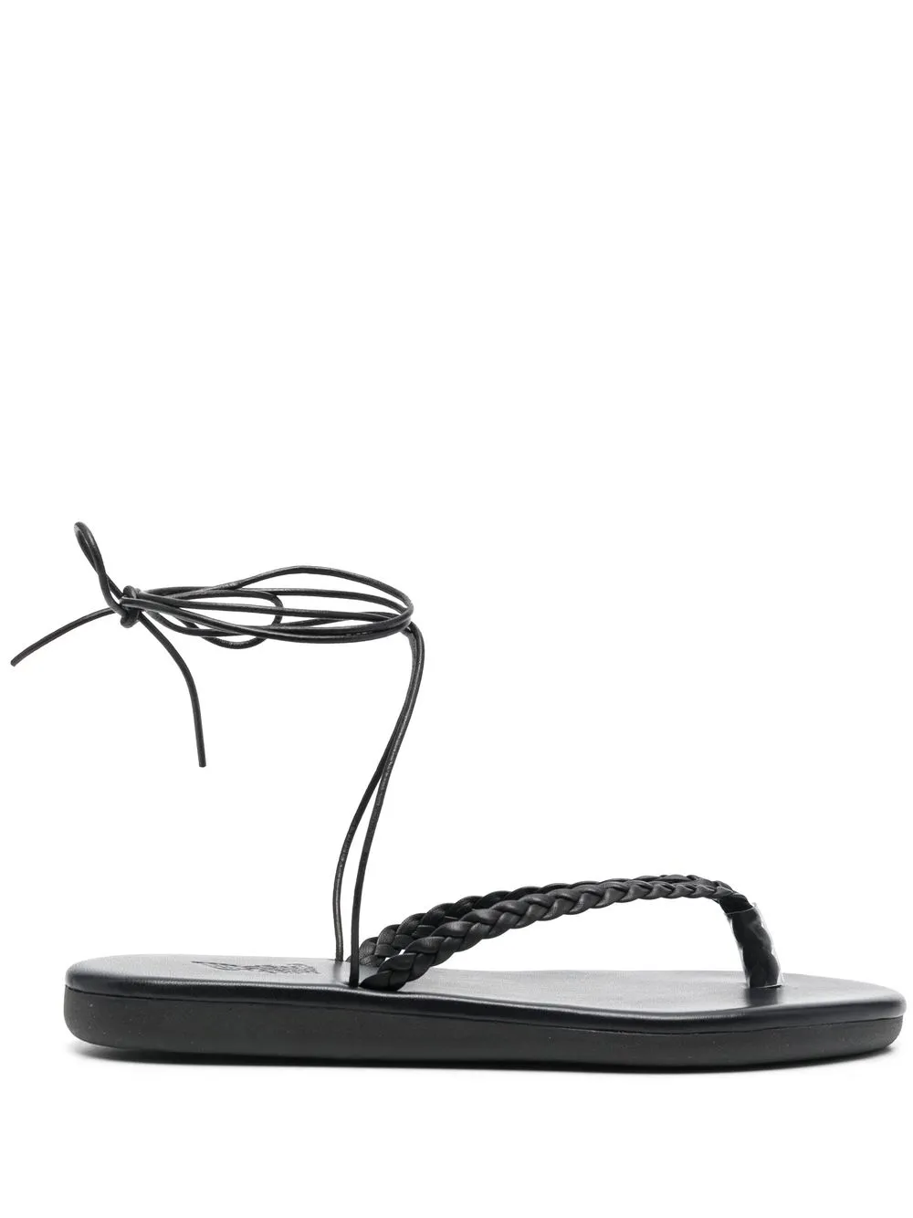 Сандалии с плетеными ремешками Ancient Greek Sandals, черный