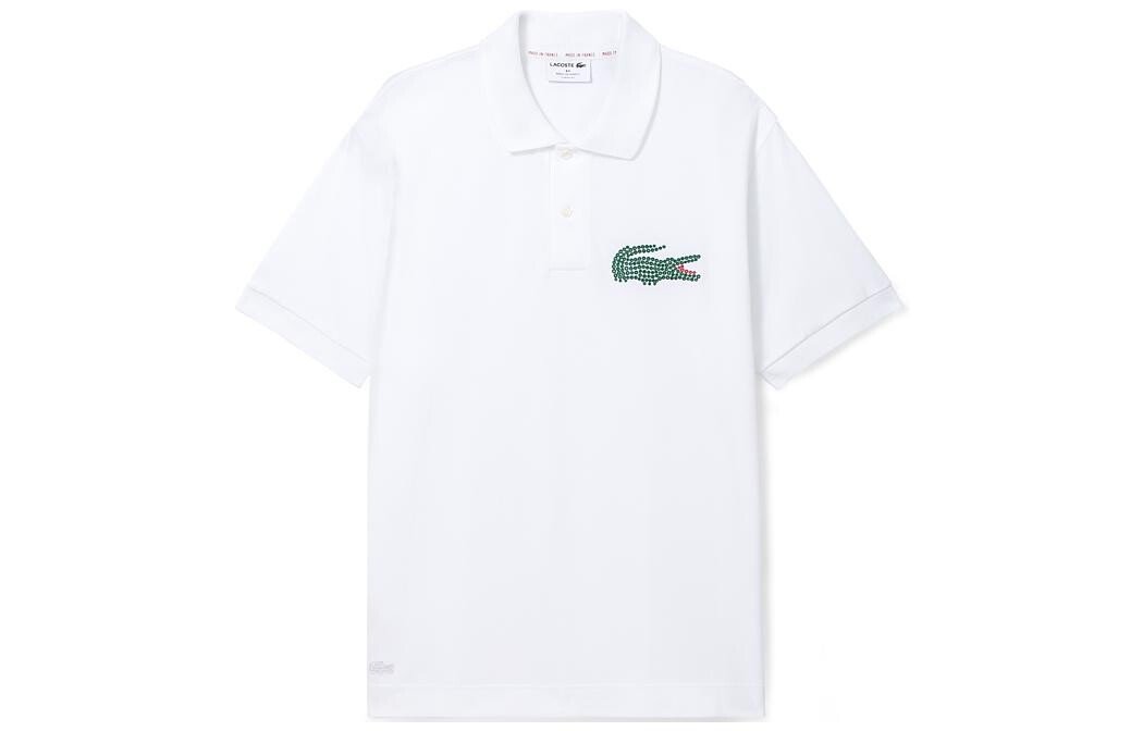

Рубашка поло мужская белая Lacoste, белый