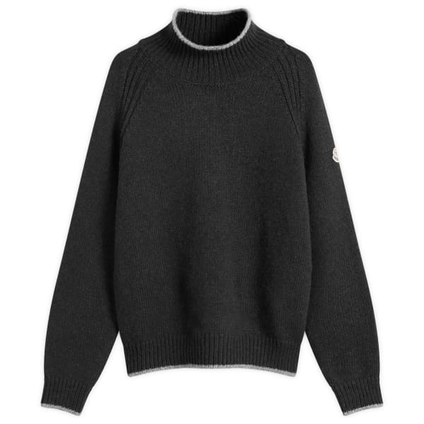 

Водолазка из шерсти альпаки Moncler, черный