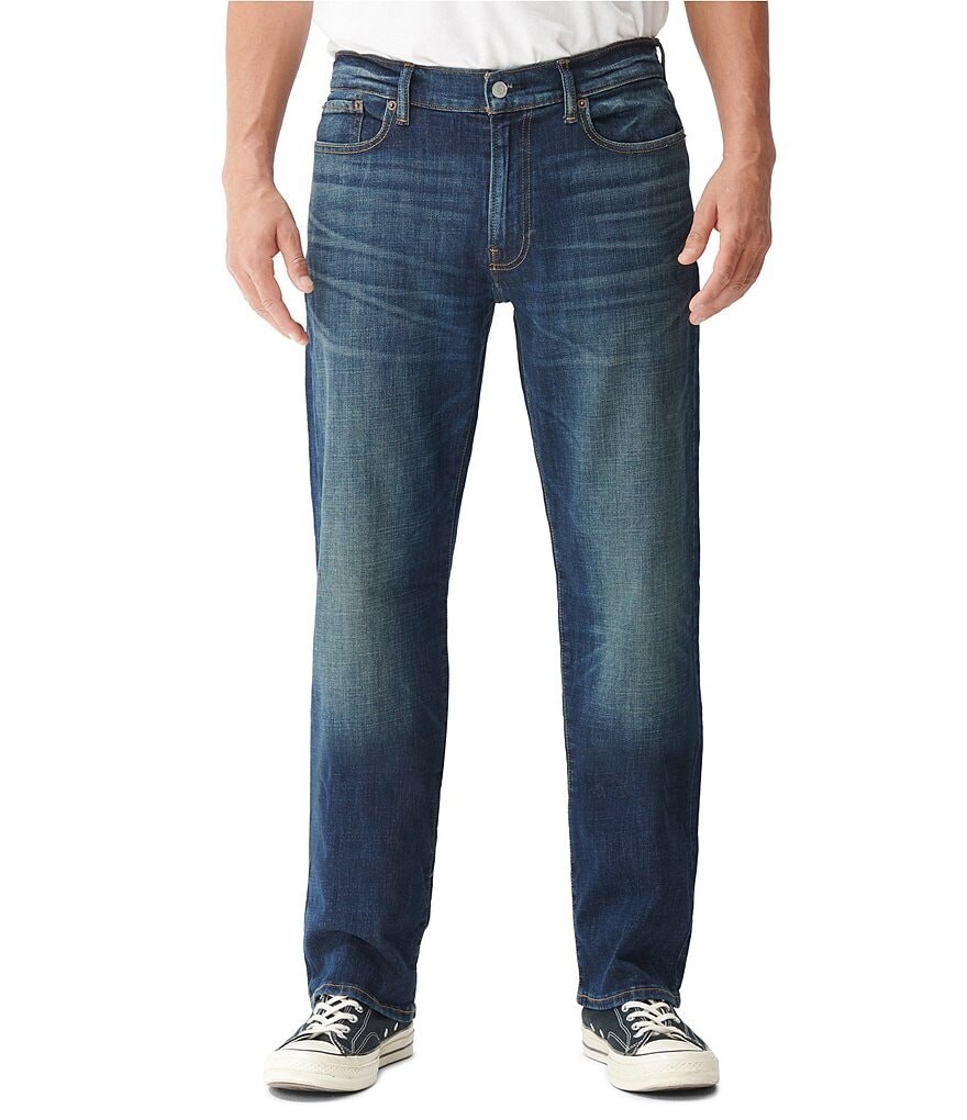 

Прямые джинсы Lucky Brand 363 Vintage Linwood, синий
