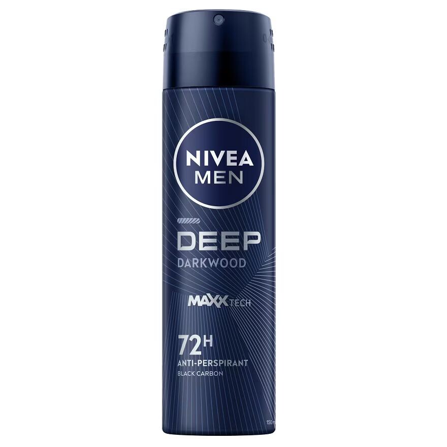 

Nivea Мужской дезодорант-спрей Deep Darkwood 150 мл. Джонни и его коллеги по работе с людьми, Black