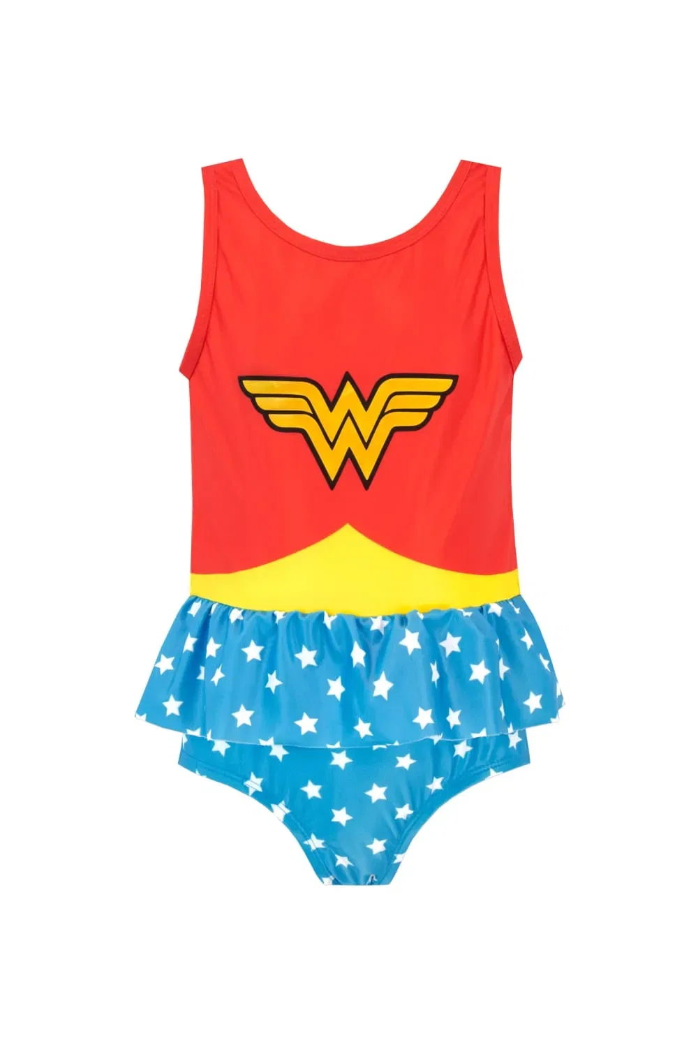Купальник Wonder Woman DC Comics с воланами, красный