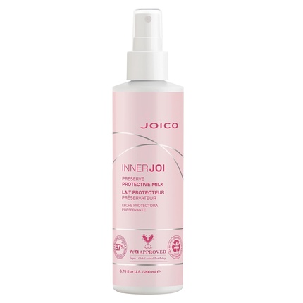 

Joico InnerJoi Preserve Защитное молочко для защиты цвета и блеска Не содержит сульфатов и парабенов Натуральная веганская формула 8 жидких унций