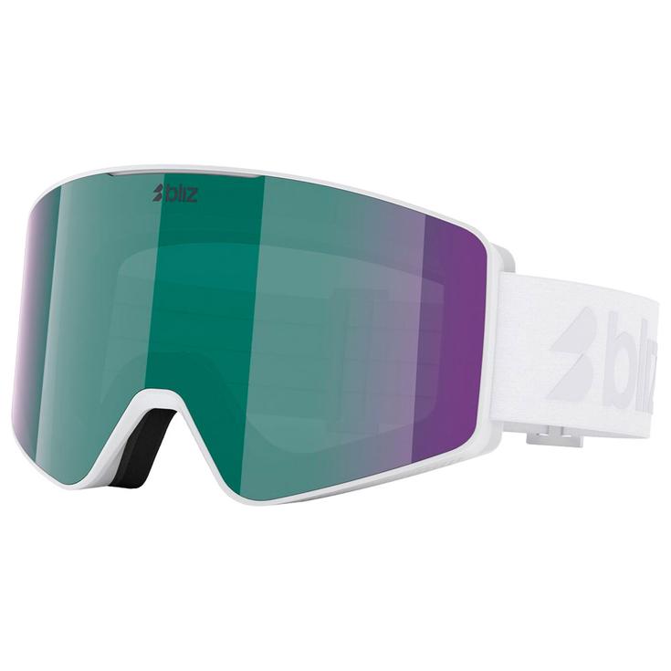 

Горнолыжные очки G001 матовые белые коричневые зеленые мульти Bliz