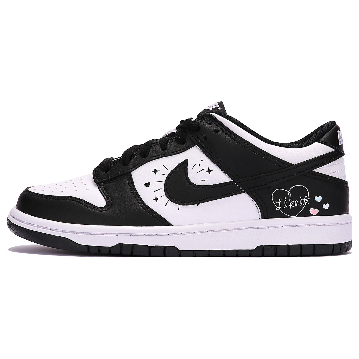 

Женские кроссовки для скейтбординга Nike Dunk, Black/White