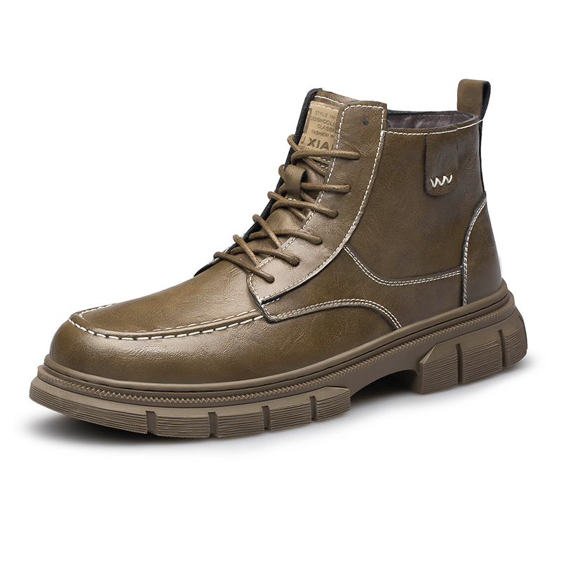

Bull Thunder Кроссовки Crew Martin мужские хаки, цвет Khaki