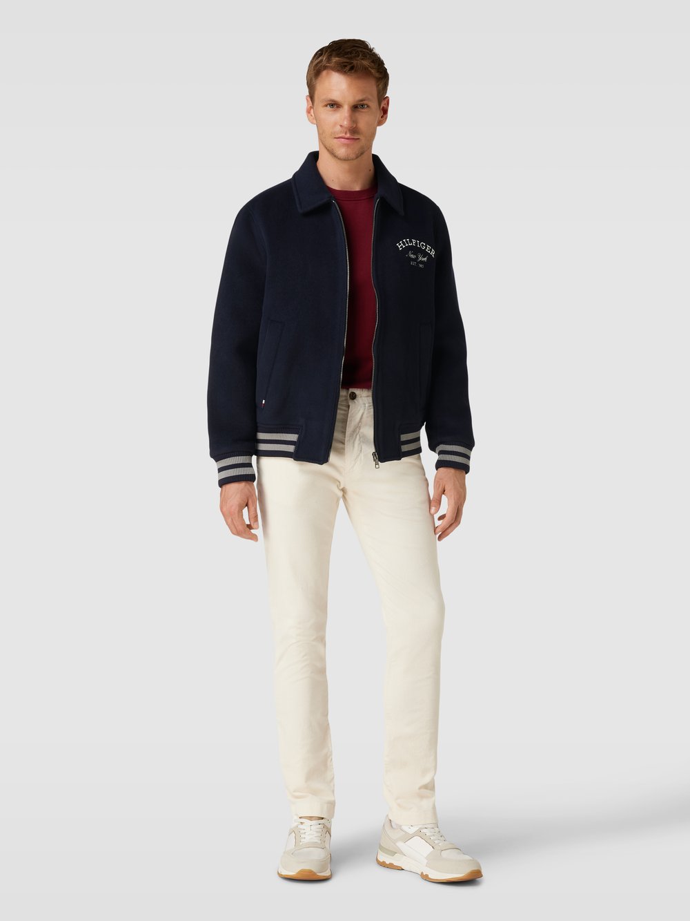 

Куртка-бомбер с отложным воротником Tommy Hilfiger