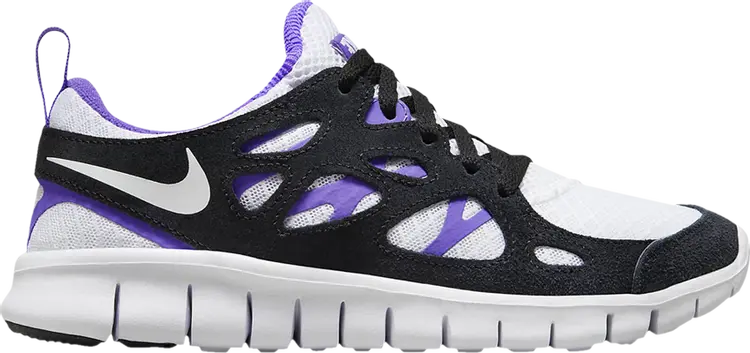 

Кроссовки Free Run 2 GS 'Black Action Grape', белый