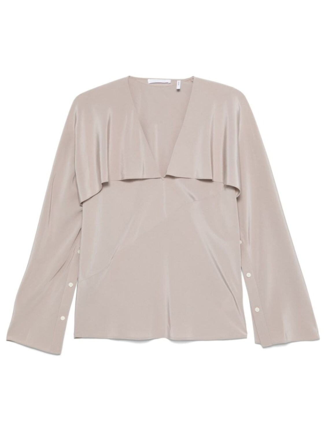 

Блузка с шарфом Helmut Lang, серый
